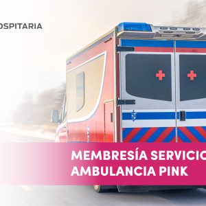 MEMBRESÍA SERVICIO DE AMBULANCIA BÁSICO PINK